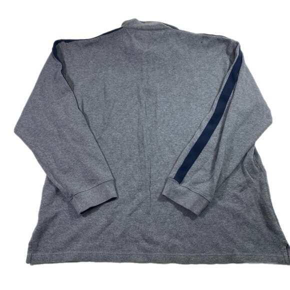 Tommy Hilfiger Gray 1/4 Zip Pullover Sweater Mens XXL Casual Classic VTG Casual - Picture 3 of 4
